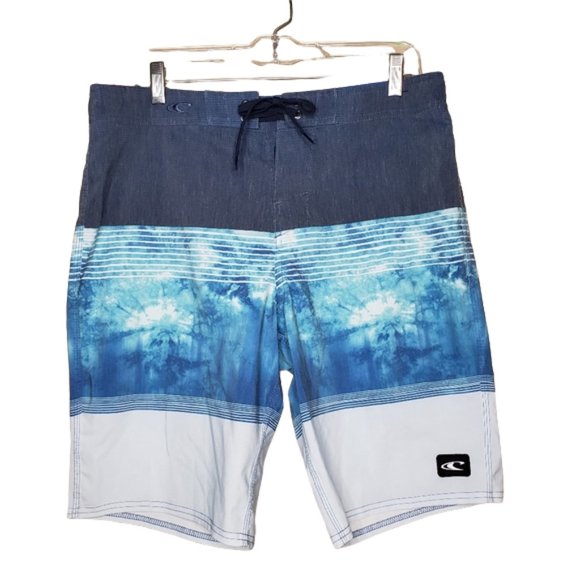 O'Neill Other - O'NEILL BLUE TIE DYE SWIM TRUNKS SIZE 32